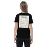 T-shirt enfant "Profil du Niçois" – Souleu & Baieta