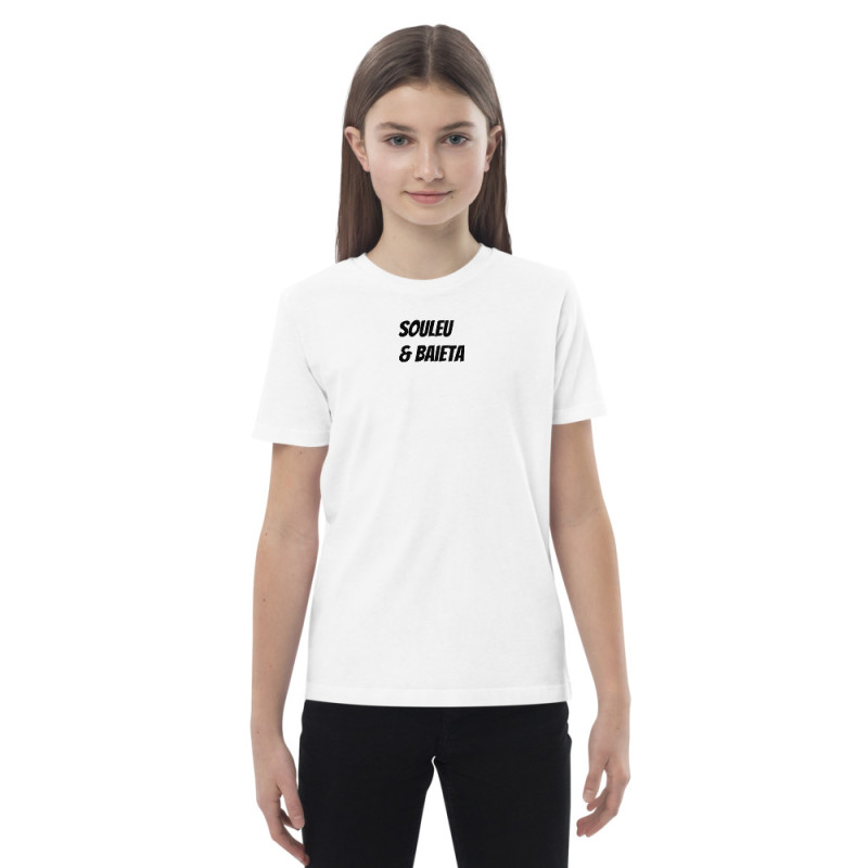T-shirt enfant "Profil du Niçois" – Souleu & Baieta T-shirt enfant "Profil du Niçois" – Souleu & Baieta
