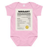 Body en jersey bébé Profil nutritionnel du Niçois - Souleu & Baieta