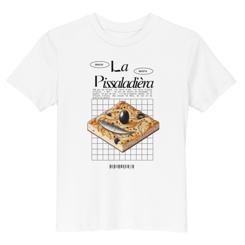 T-shirt Enfant "La Pissaladièra" - Souleu & Baieta T-shirt Enfant "La Pissaladièra" - Souleu & Baieta