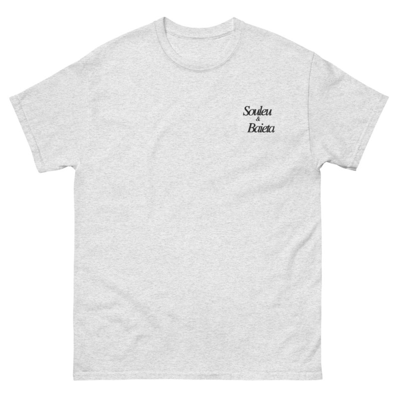 T-shirt "La Socca " – Tradition Niçoise Broderie Souleu & Baieta T-shirt "La Socca " – Tradition Niçoise Broderie Souleu & Baieta