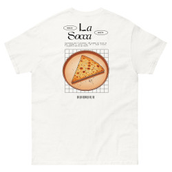 T-shirt "La Socca " – Tradition Niçoise Broderie Souleu & Baieta