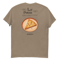 T-shirt "La Socca " – Tradition Niçoise Broderie Souleu & Baieta