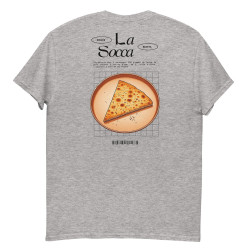 T-shirt "La Socca " – Tradition Niçoise Broderie Souleu & Baieta