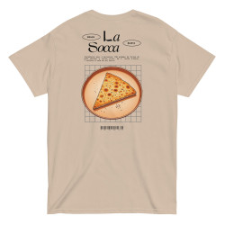 T-shirt "La Socca " – Tradition Niçoise Broderie Souleu & Baieta