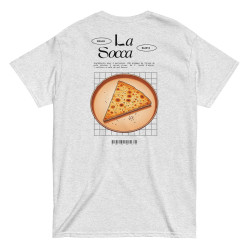 T-shirt "La Socca " – Tradition Niçoise Broderie Souleu & Baieta