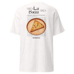 T-shirt "La Socca " – Tradition Niçoise Broderie Souleu & Baieta