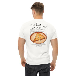 T-shirt "La Socca " – Tradition Niçoise Broderie Souleu & Baieta