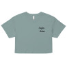Crop Top "Socca" – Tradition Niçoise par Souleu & Baieta