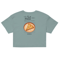 Crop Top "Socca" – Tradition Niçoise par Souleu & Baieta