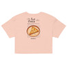 Crop Top "Socca" – Tradition Niçoise par Souleu & Baieta