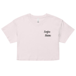 Crop Top "Socca" – Tradition Niçoise par Souleu & Baieta