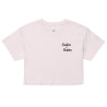 Crop Top "Socca" – Tradition Niçoise par Souleu & Baieta