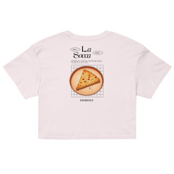 Crop Top "Socca" – Tradition Niçoise par Souleu & Baieta