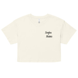 Crop Top "Socca" – Tradition Niçoise par Souleu & Baieta