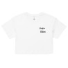 Crop Top "Socca" – Tradition Niçoise par Souleu & Baieta