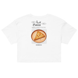Crop Top "Socca" – Tradition Niçoise par Souleu & Baieta