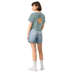 Crop Top "Socca" – Tradition Niçoise par Souleu & Baieta