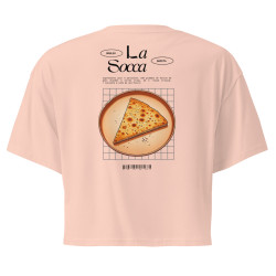 Crop Top "Socca" – Tradition Niçoise par Souleu & Baieta