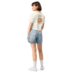 Crop Top "Socca" – Tradition Niçoise par Souleu & Baieta