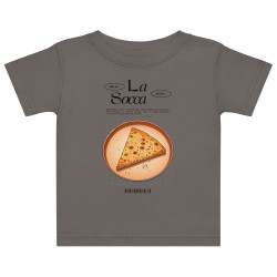 T-shirt bébé "La Socca" – Tradition Niçoise par Souleu & Baieta