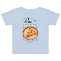 T-shirt bébé "La Socca" – Tradition Niçoise par Souleu & Baieta