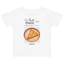 T-shirt bébé "La Socca" – Tradition Niçoise par Souleu & Baieta