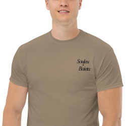 T-shirt  "Merda de Can" – Saveur Niçoise Broderie Souleu & Baieta