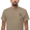 T-shirt  "Merda de Can" – Saveur Niçoise Broderie Souleu & Baieta