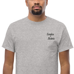 T-shirt  "Merda de Can" – Saveur Niçoise Broderie Souleu & Baieta