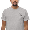 T-shirt  "Merda de Can" – Saveur Niçoise Broderie Souleu & Baieta