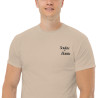 T-shirt  "Merda de Can" – Saveur Niçoise Broderie Souleu & Baieta