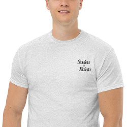 T-shirt  "Merda de Can" – Saveur Niçoise Broderie Souleu & Baieta