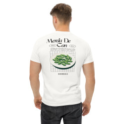 T-shirt  "Merda de Can" – Saveur Niçoise Broderie Souleu & Baieta
