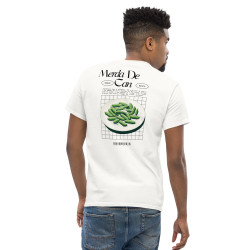 T-shirt  "Merda de Can" – Saveur Niçoise Broderie Souleu & Baieta