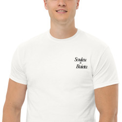 T-shirt  "Merda de Can" – Saveur Niçoise Broderie Souleu & Baieta