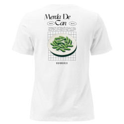 T-shirt Femme "Merda de Can" – Saveur niçoise Broderie Souleu & Baieta