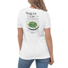 T-shirt Femme "Merda de Can" – Saveur niçoise Broderie Souleu & Baieta