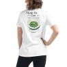 T-shirt Femme "Merda de Can" – Saveur niçoise Broderie Souleu & Baieta