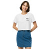 Crop Top "Merda de Can" – Saveur Niçoise Broderie Souleu & Baieta