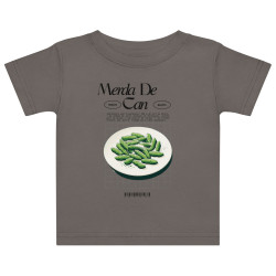 T-shirt bébé "Merda de Can" – Saveur Niçoise par Souleu & Baieta