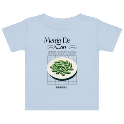 T-shirt bébé "Merda de Can" – Saveur Niçoise par Souleu & Baieta