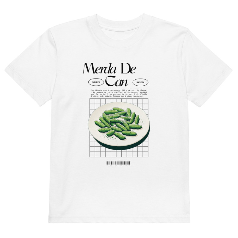 T-shirt enfant "Merda de Can" - Saveur Niçoise par Souleu & Baieta T-shirt enfant "Merda de Can" - Saveur Niçoise par Souleu & Baieta