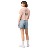 Crop top Lou Pan Bagnat – Trésor de la Méditerranée avec broderie "Souleu & Baieta"