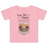 T-shirt bébé Lou Pan Bagnat – Trésor de la Méditerranée avec broderie "Souleu & Baieta"