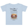 T-shirt bébé Lou Pan Bagnat – Trésor de la Méditerranée avec broderie "Souleu & Baieta"