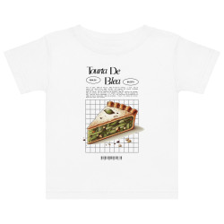 T-shirt Bébé "Tourta de Blea" Une douceur niçoise par Souleu & Baieta