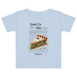T-shirt Bébé "Tourta de Blea" Une douceur niçoise par Souleu & Baieta