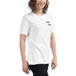 T-shirt Femme Tourta de Blea – Une douceur niçoise avec broderie "Souleu & Baieta"