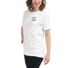 T-shirt Femme Tourta de Blea – Une douceur niçoise avec broderie "Souleu & Baieta"